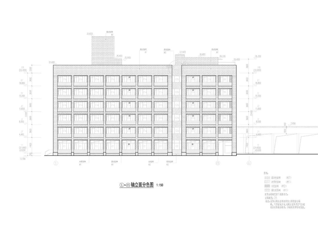 惠州外教一对一：新作丨惠州宏华学校8号楼/几何秩序下红砖的魅力-第84张图片-阿卡索