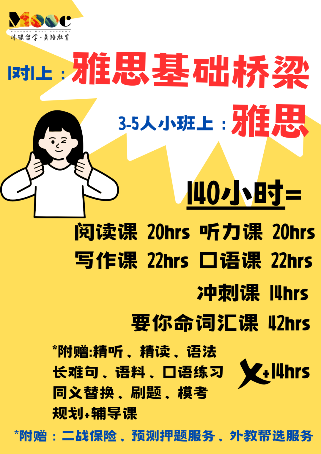 雅思线上一对一外教：Ace 课程：雅思课程包面授/在线-第22张图片-阿卡索