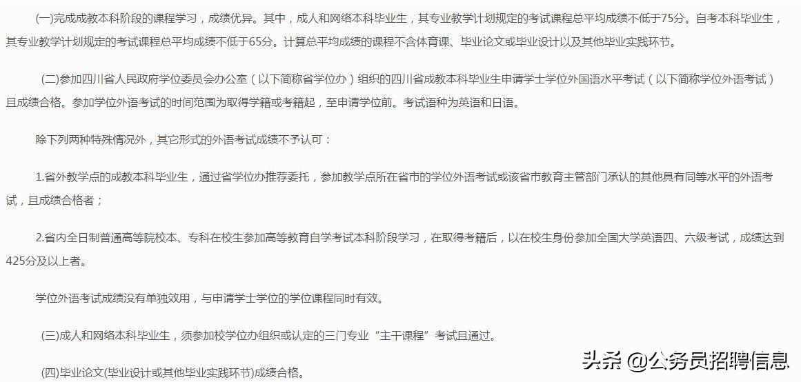 取得成人教育学位证书需要什么条件？-第3张图片-阿卡索