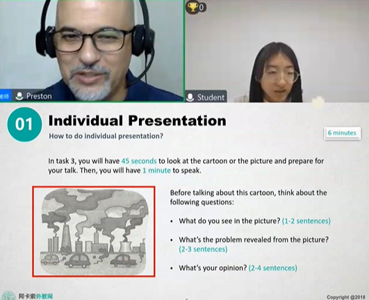 英语直播一对一外教：外教英语一对一价格，真实教师的实时在线教学，0个基本的英语学习，每堂课只有25分钟，价格为20